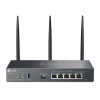 Router VPN, Wi-Fi 6, AX3000, 1 x SFP Gigabit, 5 x RJ45 Gigabit, 1 x USB - TP-Link Omada ER706W