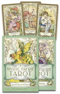 Mystic Faerie Tarot [With 312 Page Book and 78 Card Deck and Gold Organdy Tarot Bag] foto