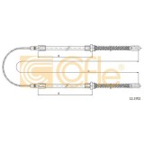 Cablu frana mana Iveco Daily 2, Daily 3 Cofle 123702, parte montare : spate