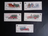1984 - Russia - Masini de pompieri , Mi. 5461 - 5465 MNH