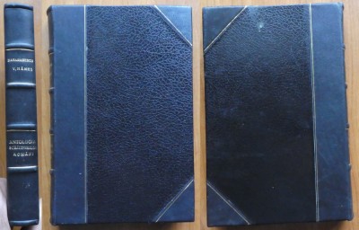 Bassarabescu, Hanes, Antologia scriitorilor romani, 1929, editia 1 cu autograf foto