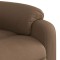 Fotoliu rabatabil, maro, material textil - 7