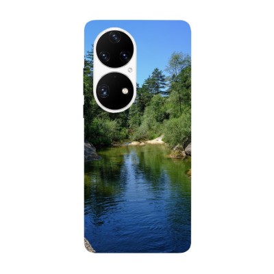 Husa compatibila cu Huawei Nova Y70 model Beautiful River flowing, Silicon, TPU, Viceversa foto