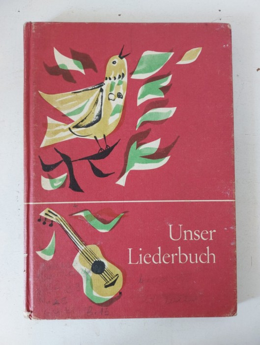Unser Liederbuch, 1966, carte de cantece in limba germana, pentru copii