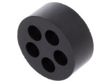 Insert Presetupă 8mm M40 IP54 Cauciuc NBR 5 Orificii