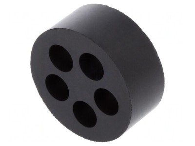 Insert Presetupă 8mm M40 IP54 Cauciuc NBR 5 Orificii foto