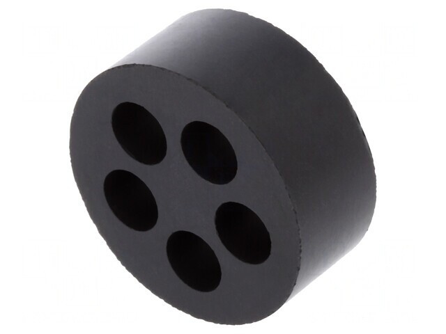 Insert Presetupă 8mm M40 IP54 Cauciuc NBR 5 Orificii