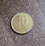 C50 - Moneda foarte veche - Argentina - 10 centavos - 1993, America Centrala si de Sud