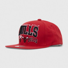 Mitchell&Ness sapca CHICAGO BULLS culoarea rosu, modelator