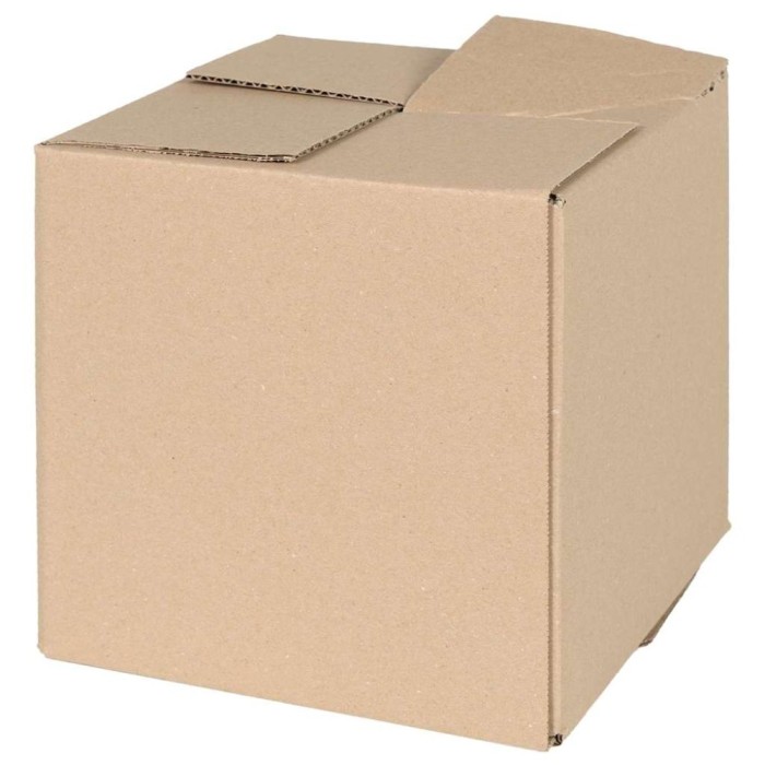 Cutie Pliabilă cu depozitare 50 pcs Maro 20 x 20 x 20 cm Carton