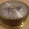 Termometru bronz rotund /vintage