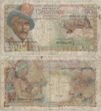 1950 , 50 francs ( P-25 ) - Saint Pierre şi Miquelon