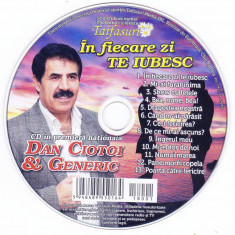 CD Lautareasca: Dan Ciotoi & Generic – În fiecare zi, te iubesc ( stare f.buna )