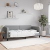 VidaXL Cadru de pat, gri deschis, 80x200 cm, material textil 354028
