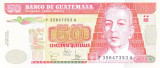 Bancnota Guatemala 50 Quetzales 2001 - P105 UNC