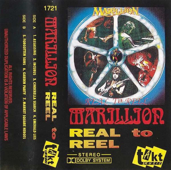 Casetă audio Marillion &ndash; Real To Reel