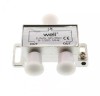 Splitter CATV Well, 2 cai, 5-2450 MHz, Distribuitor Semnal TV Satelit, Impedanta 75 Ohm