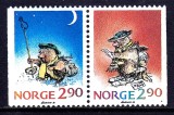 Norvegia 1988 - Craciun, serie neuzata