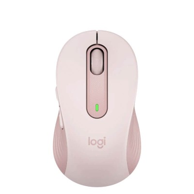 Mouse Wireless/Bluetooth Logitech Signature M650 L Roz foto