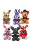 Cumpara ieftin Set de 6 figurine Five Nights At Freddy&#039;s, multicolor, 23 cm