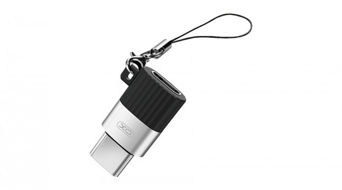 Adaptor XO NB149-C micro USB USB-C (negru)