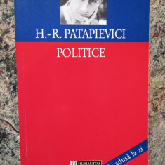H. R. PATAPIEVICI - POLITICE