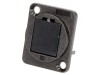 Capac de protecție plastic negru standard XLR 19x24mm FT, CLIFF
