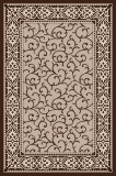 Cumpara ieftin Covor Tip Iuta, Model Natura 1918-19, Marime 60 x 100 cm, Crem, Maro, Antialergic, Polipropilena, Living, Dormitor, Sufragerie, Birou