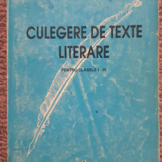 Culegere de texte literare, Melania Enache, clasele I-IV, 1996, stare f buna