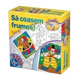 Joc Creativ Sa Coasem Frumos Pentru Copii
