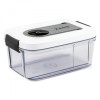 Caserola Vidat Alimente Zass ZVCA 02, 1.5L, Plastic AS+ABS, Etanșă, Frigider+Microunde, Furtun Inclus, -0.6 bari, Data pe Capac