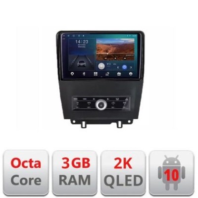 Navigatie Ford Mustang intre anii 2009-2014 Android Ecran 2K QLED octa core 3+32 carplay android auto KIT-mustang-old+EDT-E310V3-2K CarStore Technolog foto