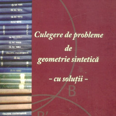 Culegere de probleme de geometrie sintetica | Iacob T. Hadarca, Ion T. Stanciu