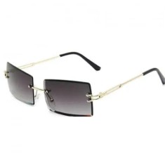 Ochelari de Soare Unisex Polarizati Metal 16031-C1 Violet Dreptunghiulari foto