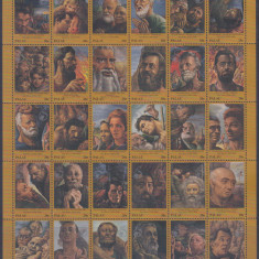 DB1 Pictura Personaje Biblice Vechiul Testament 1998 Palau MS 30 v. MNH