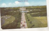 bnk cp Marea Britanie - Blackpool - Parcul Stanley - circulata 1943