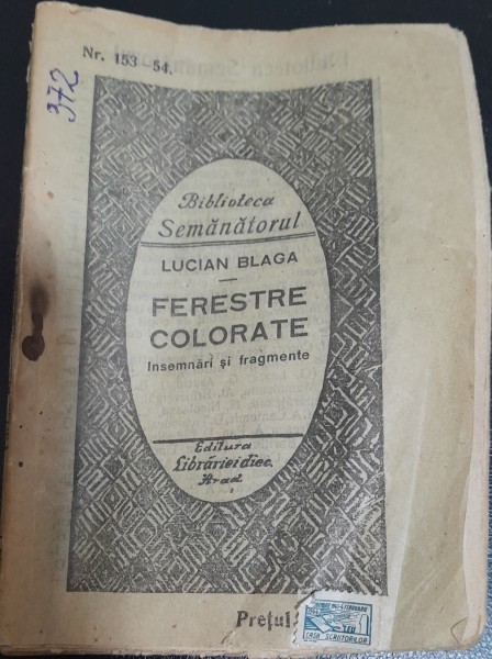 Ferestre colorate - Lucian Blaga