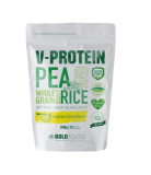 Pudra proteica V Protein cu banane, 240g, Gold Nutrition