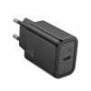 Incarcator Retea HOCO N60, 20W, 3A, 1 x USB-C, Negru
