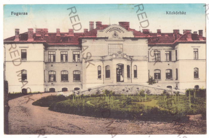 3887 - FAGARAS, Hospital, Romania - old postcard - used - 1915