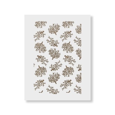 Sablon 900x600x0.7mm Coral Refolosibil, model MXSP7037 foto