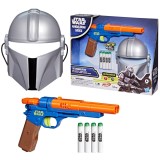 STAR WARS MANDALORIANUL SI GROGU SET BLASTER SI MASCA MANDALORIANUL CU LUMINI SI SUNETE