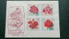 DDR 1972 - trandafiri, serie pe FDC