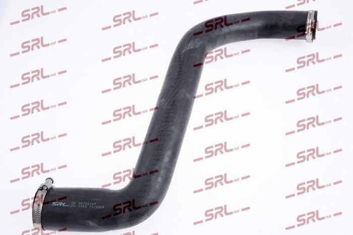 Furtun intercooler Volvo S80 06-15, V70 07-16, motor: 2.0 d, SRLine, Cauciuc, 30792127