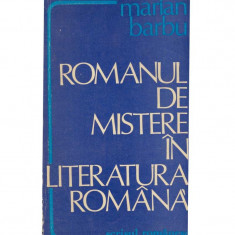 Marian Barbu - Romanul de mistere in literatura romana - 134959 foto