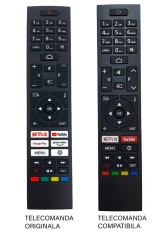 Telecomanda inlocuitoare compatibila TV Vestel Toshiba Horizon RC45157 IR 1423 (427-1)