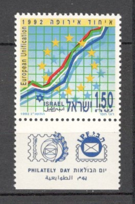 Israel.1992 Ziua marcii postale-cu tabs MI.364 foto