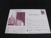 75 Ani de la Nașterea Acad. Grigore Moisil (1906-1981). Carte Poștală Filatelică Rom&acirc;nia.Colecție Epoca Ceaușescu!