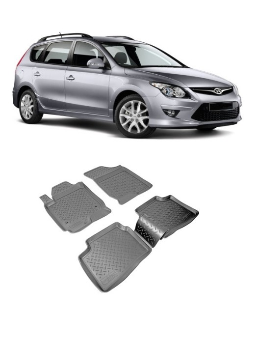 Set covorase cauciuc tip tavita HYUNDAI I30 (2007-2012)
