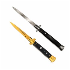 Set doua bricege automate DEPOX&reg;, otel inoxidabil, negru/auriu, 33/22 cm